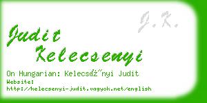 judit kelecsenyi business card